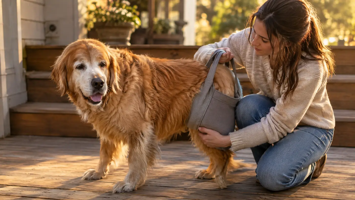 10 Reasons a Rear Support Sling Helps Senior Dogs